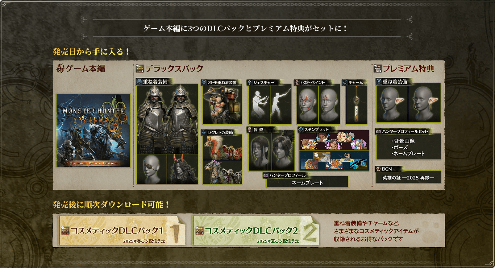 モンスターハンターワイルズ 発売日決定！！！ [2025/2/28